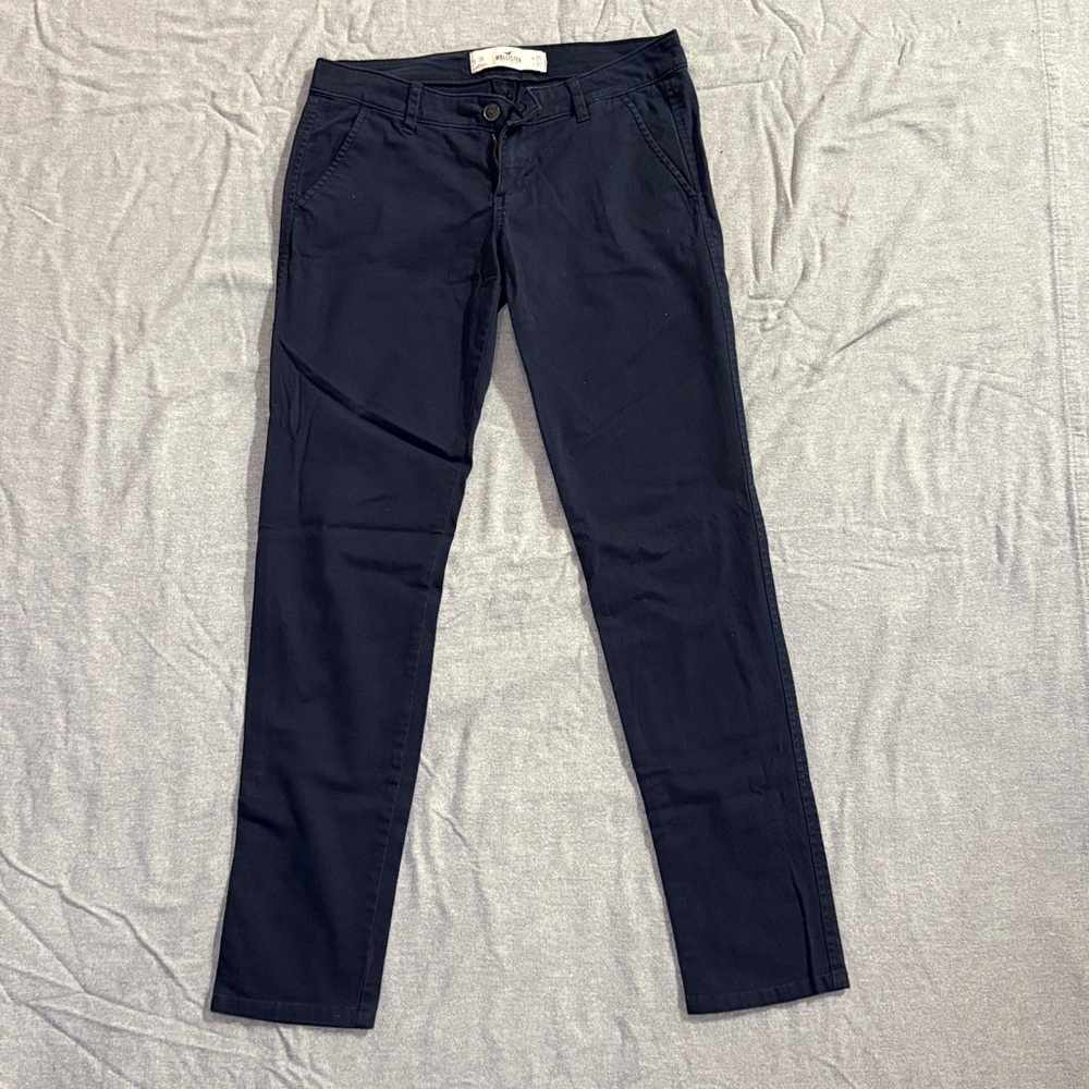 Hollister Dark Blue Casual Pants